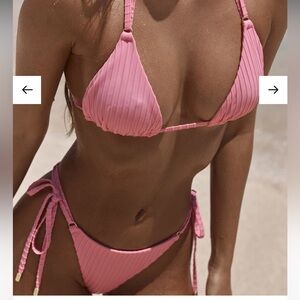 HANALEI - CHERRY BLOSSOM MATTE Rib TOP ONLY